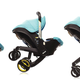 Image for article titled A Car Seat With Retractable Stroller Wheels Frees Up Trunk Space